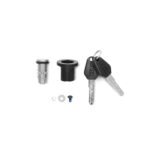 KIT DE LLAVES + CERRADURA DE LLAVE NEGRA.
