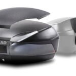 TOP CASE SH48 GRIS OSCURO + TAPA CARBONO + RESPALDO