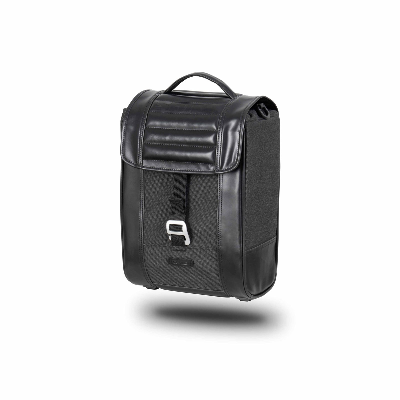 8430358683860_1.jpg ALFORJA 1u. SR38 CAFE RACER BLACK - Imagen 1